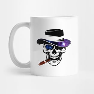 Cowboy Space Skull Mug